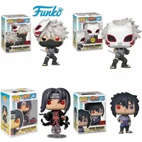 Funko Pop Animation Naruto ASUMA 1023# Kakashi ANBU 994# Sasuke RINNEGAN 1023# VINYL PVC Action Figure Collectible Model Toys