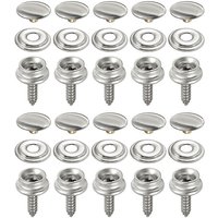 10 Set Snap Fastener Stainless Canvas Capos Screw For Tent Boat Marine Boat Canvas Cover Car Canopy Accessories