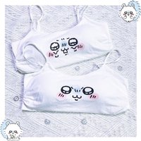 NEW Momonga straps with padded cups Chiikawa Momonga hit product cute and sweet Girls' vest and camisole outerwear Girl's Gift