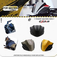 Für TRIDENT 660 Trident800 2026 Motorräder Sport-Touring Windschutzscheibe Windschild Visier Deflektor