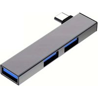 USB HUB 3 in 1 Docking Station Portable Type C 3.0 To 3 USB HUB Speed 5.0Gbps Multi Port Splitter For PC Laptop Computer