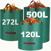 Leaf bag, reusable covered courtyard garbage bag, oversized lawn leaf bag, garden garbage bag for cleaning outdoor debris