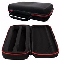 Portable One-to-four Wireless Microphones Storage Box Waterproof Hard EVA Microphone Case Double Zipper Handheld Storage Bag