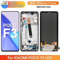 Remplacement de l'écran tactile numérique Super Amoled Pheadphones, écran LCD, assemblage pour Xiaomi Pheadphones F3 Pro, M2012K11AG