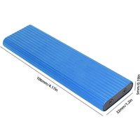 M.2 NGFF to USB3.0 Mobile Hard Disk Case SATA SSD Type-C 5Gbps Enclosure Adapter