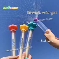 Fireworks Water Gun Water God Tool Beach Small Water Spray Pulling Drifting Play Baby Shower Birthday DIY Gift Toy