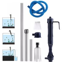 AliExpress NONE 4 In 1 Fish Tank Aquarium Suction Sand Washer Electric Syphon Operated Cleaner Vacuum Gravel Siphon Filter Water Changer Cleaner
