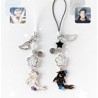 1pcs Handmade Gojo and Geto inspired keychain satosugu
