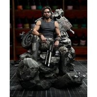 1/24 Scale DieCast Resin Figure Model Kit Merit Specialists Snake Plissken Hobby Miniature Toy Unassembled Unpainted DIY Diorama