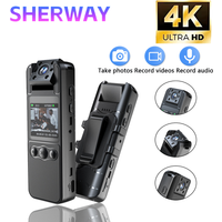 4K Mini Action Camera Outdoor Sport Portable Digital Video Recorder Worn Small Body Cam Night Vision DV Miniature Camcorder