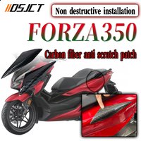 Für HONDA Forza350 Motorcycle1pair Carbon Fiber Patch Kratzfeste Dekoration Motorrad Abdeckungen Styling