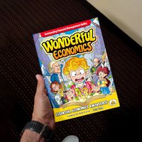 Comic Book "Wonderful Economics" for Beginners, Fun Financial Literacy for Kids & Teens, Easy Money Management Guide to Learn