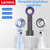 Lenovo 100 Level Bladeless Fan Intelligent Digital High-speed Bladeless Fan Usb Large Wind Can Be Desktop Portable Fan 2026 New