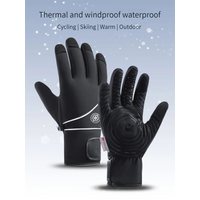 AliExpress Winter Touch Screen Protector Warm Gloves for Unisex Outdoor Skiing Hiking Thick Velvet Full Finger Gloves Cycling Running Warm