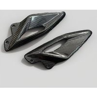 For Triumph Street Triple 660 765 R RS 2016-2024 Weight Reduction Carbon Fiber Moto Accessories Heel Guard Plates Foot Rests image 4