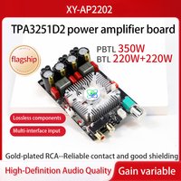 TPA3251 Fever grade HiFi digital power amplifier board High power stereo 220WX2 bridge 350W AP2202