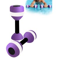 2pcs Water Dumbbells EVA Water Foam Floating Dumbbell High-Density EVA Aqua Fitness Exercise Dumbbells buoyancy dumbbells