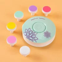 Baby Nail Trimmer Electric Kid Nail Polisher Tool Nail Clipper Newborn Care Kit 6 Grinding Head Set Children Adults Nail Trimmer