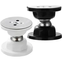 No Drill Magnetic Silicone Door Stopper Strong Quiet Door Bumper Heavy Duty Anti Collision Door Wedge for Home Hotel