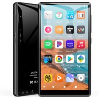 32GB Android 13 MP3 MP4 Player, Bluetooth WiFi, 5" Touchscreen with Built-in Speaker, Supports Expansion