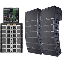 Double 12 Inch Line Array Speaker And Double 18 Inch Subwoofer Concert Speakers Outdoor Sound System Professional