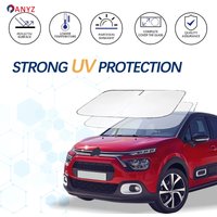 Windshield Sun Shade For Citroen C3 Sunshade Sun Visor Protector Foldable Blocks UV Rays Keep Your Car Cooler