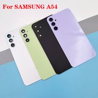 Back Glass Cover For Samsung Galaxy A54 SM-A546U Battery Case Rear Door Housing Lid Panel Shell Repair Parts +Camera Lens &Glue
