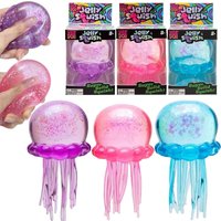 Kawai Jellyfish Maltose Squishy Toy Soft Colors Cute Jelly Fish Modeling Stress Relief Relax Fun Toy for Friends Gifts