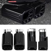 For Land Rover Defender 90 110 2020-2024 Diesel Exhaust Tip Upgrade Square Stainless Steel Tailpipe Muffler