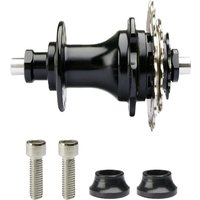 412 Folding Bike Hub 4 Bearings 3 Speed Freewheel 9-13-17T 85mm OLD 20 Holes Aluminum Alloy Flower Drum