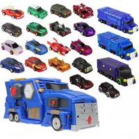 2022 New Cartoon Anime Turning Mecard KURUGY BUCKY GARGOTOS Transformable Robot Car Unicorn Toy Korea TV Action Figure + 3 card
