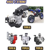 AliExpress 49CC 2-Stroke Pull Start Engine Motor Fits Mini Dirtbike Motorbike Scooter ATV Buggy 4 Wheel Quad Pit Pocket Bike Cross Bicycle