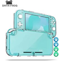 DATA FROG Protective Cover For compatible-Switch Lite Game Console Transparent PC Crystal Shell for Switch Lite