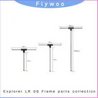 ExpressLRS ELRS 2.4GHz Mini Mortal T Antenna, U.FL UFL PCB for ELRS 3.0 Receiver, FPV Drone & RC Model Replacement Parts