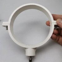 1Pair 63-250mm Inside Diameter PVC Tube Mounting Ring Holder Set Ring Hoop Bracket Astronomical Telescope Connect Dovetail Plate