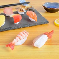 Simulation Food Model Fake Sushi Artificial Japanese Rich Roll Play Toys Kitchen Photography Props Home Decor 6pc/lot