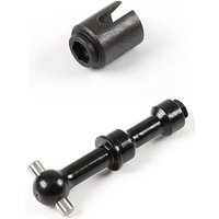Short Driveshaft CVD Dogbone Adapter Shaft Center Gear Short Shaft Out Drive Axle Adapter Sleeve for ROFUN F5 MCD XS-5 RR5