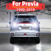 2Pcs Led Reverse Light For Toyota Previa Estima Tarago 1990-2019 LED Backup Reversing Back Up Light Bulb Canbus No Error