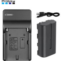 For Sony NP F550 NP-F570 NP-F530 Replacement Battery+ USB Charger for Sony Handy Cams LED Light Polaroid Camera Video Lights