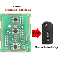 jingyuqin Remote Board Only Car Key For Mazda M2 Demio M3 Axela M5 Premacy M6 Atenza SKE126-01,SKE126-A1 433Mhz