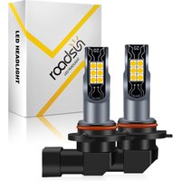 3000K LED Fog Light Bulbs Lamp 80W 30000LM H1 H3 H4 H7 H11 9005 9006 880 881 5202 2504 For Car/Moto Lamps Yellow 12V