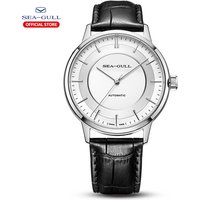 Neue Möwe Männer automatische mechanische Uhr klassische Business lässig wasserdichte Saphir Armbanduhr 819.12.6061