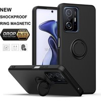 Magnetic Rotatable Bracket Case For Xiaomi 10S 10T Pro 11 11T Lite Pro 12 13 Xiaomi POCO X3 X4Pro 4G 5G F4 GT Finger Ring Cover