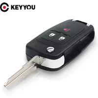 KEYYOU Replacement Flip For Chevrolet Spark 2012 2013 2014 2015 2016 3/2+1 Buttons Remote Car Key Shell Case Fob