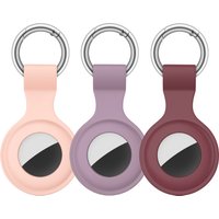 3PCS/lot Silicone Protective Sleeve Cover For Apple Airtag Tracker Location Keychain Cover For Apple air tag Tracker Locator