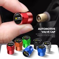 4Pcs Car Wheel Tire Valve Protection Caps Dust Cover For Renaul Clio Arkana Captur Twingo Talisman RS Logan Duster