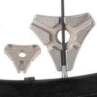 AliExpress GEETHA Triangle 6-Socket Spoke Wrench For Mountain Bike Bicycle Wire Wrench Rim Adjuster Cycling Spoke Repair & Maintenance Tools