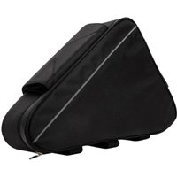 Bicycle Frame Storage Bag Bicycle Triangle Bag Practical Large Capacity Strap on Storage Pouch Bike Bag for Outdoor