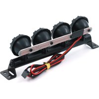 LED Light Roof Lamp Kit Toughbuilt For 1/10 Traxxas TRX-4 Trx4 Axial SCX10 90046 RC4WD D90 KM2 6 Light Replacement Accessories