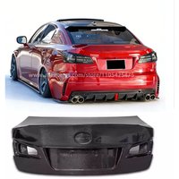 carbon fiber car trunk For lexus is 250 200 300 2006-2012 trunk lid replace